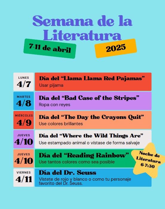 Literacy Week 2025 SPN